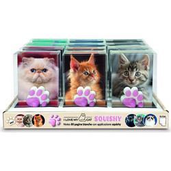 ΝΤΙΑΡΥ LEBEZ SQUISHY CAT 10x15cm