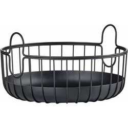 Zone Denmark Καλάθι Οργάνωσης Μεταλλικό O22x8 - Inu Black