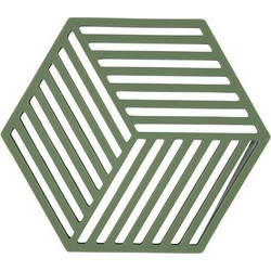 Zone Denmark Σουπλά Για Ζεστά Σκεύη Σιλικόνης 16x14 - Hexagon Grass
