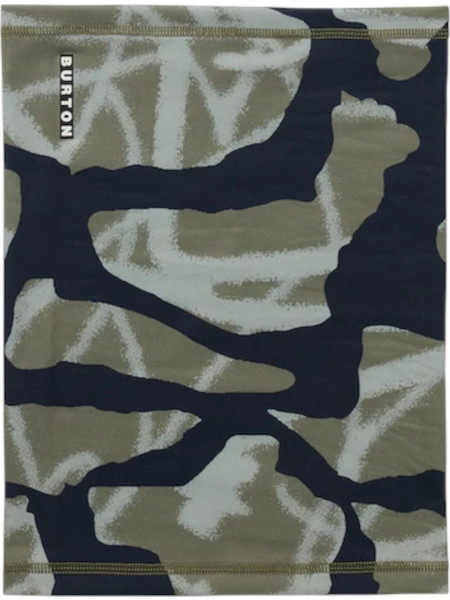 BURTON 1LYR MIDWEIGHT NECKWARMER GRAFFITI CAMO