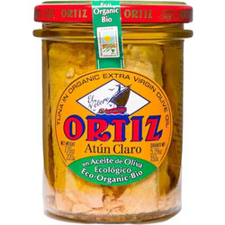Τόνος Κιτρινόπτερος σε ΒΙΟ Ελαιόλαδο - Ortiz - 220gr