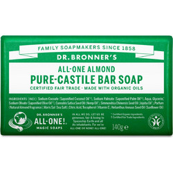 Dr. Bronner's Almond Pure-Castile Bar Σαπούνι 140gr