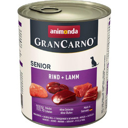 Animonda GranCarno Senior with Beef & Lamb 800gr