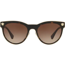 Versace VE 2198 1252/13 Γυναικεία Γυαλιά Ηλίου Cat Eye Κοκάλινα Καφέ με Καφέ Degradee Φακό