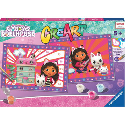Ravensburger: Creart Jr - Gabbys Dollhouse (23715)