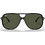 Ray-Ban Bill RB2198 901/58 Ανδρικά Γυαλιά Ηλίου Aviator Κοκάλινα Μαύρα με Πράσινο Polarized Φακό
