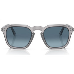 Persol PO3292S 309/Q8 Γυαλιά Ηλίου Τετράγωνα Κοκάλινα Γκρι με Μαύρο Degradee Φακό