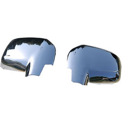 ΚΑΠΑΚΙΑ ΚΑΘΡΕΠΤΩΝ ΓΙΑ CITROEN BERLINGO II MVN 2008-2012 / PEUGEOT PARTNER II TEPEE MVN 2008 ΧΡΩΜΙΟ ΠΛΑΣΤΙΚΑ - 2ΤΕΜ