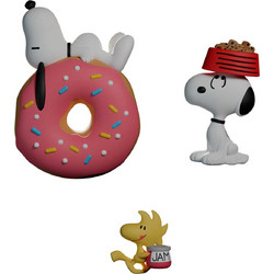 SNOOPY - Set of 3 Magnets