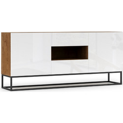 368179 ΜΠΟΥΦΕΣ ARBORIO ΙΙ-LEUKO (180.00Χ40.00Χ80.00)
