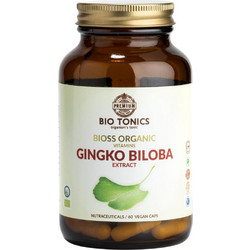 Bio Tonics Gingko Biloba 120mg 60 Κάψουλες