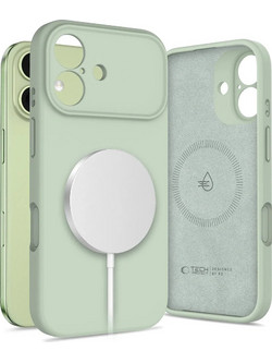 Tech-Protect Silicone MagSafe Θήκη Sage (iPhone 17)