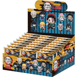 Monogram Demon Slayer Infinity Castle Series 1 3D Foam Bag Clips Μπρελόκ 24τμχ