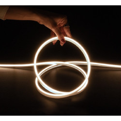 NEONPRO KLV-101-0060 Ταινία Neon Flex LED 10W/m 1250lm/m 120 DC 24V Αδιάβροχο IP65 120 x SMD2835 Chip/m Φυσικό Λευκό 4500K Dimmable - Lumileds SMD Chip - Μ100 x Π0.6 x Υ1.2