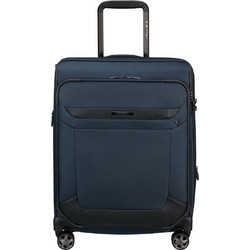 Samsonite Pro-Dlx Βαλίτσα Καμπίνας 55x40x23cm με 4 Ρόδες Navy Μπλέ