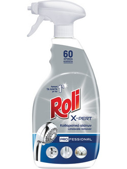 Roli X-Pert Professional Bath Καθαριστικό Spray κατά των Αλάτων 600ml
