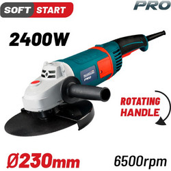 Bormann BAG2400 Γωνιακός Τροχός Ρεύματος 2400W 230mm με Ρύθμιση Στροφών