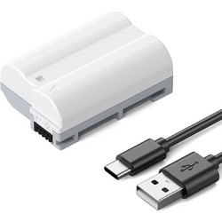 KampF Concept ENEL15C 2600mAh Battery With TypeC Fast Charging Compatible with Nikon KF280041