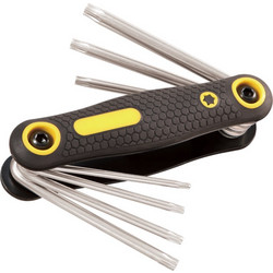 UYUSTOOLS ΣΕΤ 7ΤΜΧ ΣΟΥΓΙΑΣ TORX-ALLEN ΜΕ ΠΛΑΣΤΙΚΗ ΛΑΒΗ T10/T15/T20/T25/T27/T30/T40 YXS702