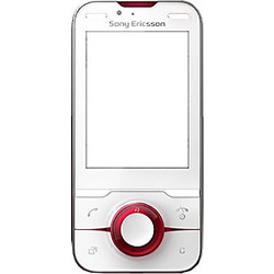 Μπροστινό Κάλυμμα Sοny Ericsson U100i Yari Front Cover Original White/Red bulk