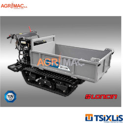 Μεταφορικό Καρότσι Dumper AGRIMAC 800kg GRAECUS D800H Με Υδραυλική Ανατροπή & Κινητήρα LONCIN 13Hp