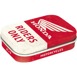 Nostalgic Μεταλλικό κουτάκι με μέντες Honda MC - Riders Only 15gr