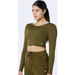 WARRIOR CROP TOP 2.0 - DARK OLIVE