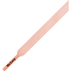 Κορδόνια Mr. Lacy Flatties 120cm Pastel Peach 1057827-Peach