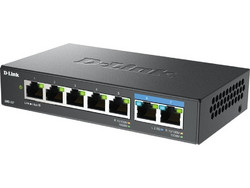 D-Link DMS-107 Unmanaged L2 Switch με 5 Θύρες Ethernet 1Gbps και 2 SFP Θύρες