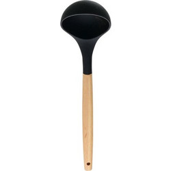 ESTIA ΚΟΥΤΑΛΑ ΒΑΘΙΑ BAMBOO ESSENTIALS ΣΙΛΙΚΟΝΗΣ ΜΑΥΡΗ