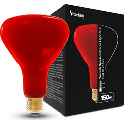 Technik Ειδική Λάμπα Υπερύθρων Κόκκινη R125 150W E27 - (TSL-IR-150WE27)