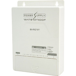 Τροφοδοτικό CCTV FOLKSAFE FS-DC120805W 8 εξόδων, 12V/5A, αδιάβροχο IP65 - FS-DC120805W