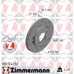 Zimmermann Δισκόπλακα - 100.1241.52