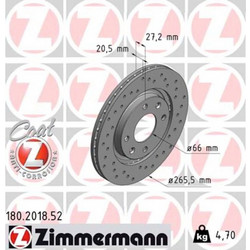 Zimmermann Δισκόπλακα - 180.2018.52