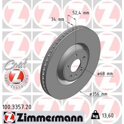 Zimmermann Δισκόπλακα - 100.3357.20