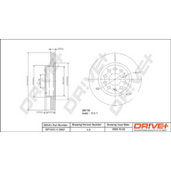 Dr!ve+ Δισκόπλακα - DP1010.11.0852