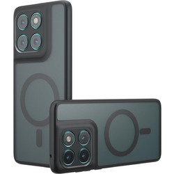 Techsuit PureFrost MagSafe Back Cover Θήκη Frosted Black (Motorola Edge 60 / Edge 60 Fusion)