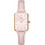Daniel Wellington Quadro Γυναικείο Ρολόι με Ροζ Δερμάτινο Λουράκι DW00100636