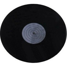 Ludic Acrylic LP Slip Mat Black