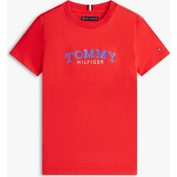 Tommy Hilfiger Παιδικό T-Shirt Κοντομάνικο Κόκκινο KB0KB10263-XL8