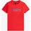 Tommy Hilfiger Παιδικό T-Shirt Κοντομάνικο Κόκκινο KB0KB10263-XL8
