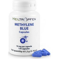 Methylene Blue 10mg x 120 caps - Heiltropfen