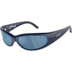Arnette AN4302 275422 Ανδρικά Γυαλιά Ηλίου Μάσκα Κοκάλινα Μαύρα με Μπλε Polarized Φακό