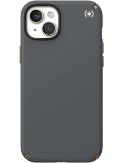 Speck Presidio2 Pro MagSafe Θήκη Charcoal Grey/Cool Bronze/White (iPhone 15 Plus)
