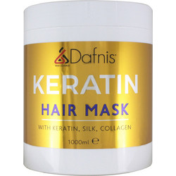 Dafnis Hair Keratin Μάσκα Μαλλιών Κερατίνης για Προστασία Χρώματος & Επανόρθωση για Βαμμένα & Ταλαιπωρημένα Μαλλιά 1lt