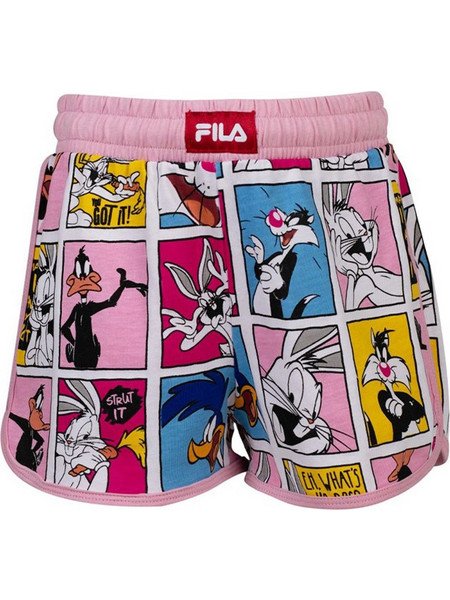 Fila Lasbek Αθλητικό Παιδικό Σορτς Ροζ FAK0038-43008