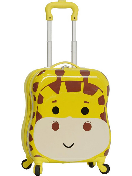 Snowball 846.196158 Giraffe Παιδική Βαλίτσα Καμπίνας 44x34x20cm με 4 Ρόδες Κίτρινη