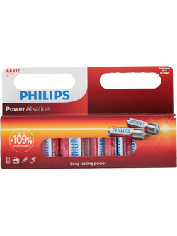 Philips Power Alkaline AA 12τμχ
