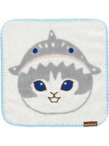 MOFUSAND - Kitten-Nyan Shark - Mini Towel 25x25cm
