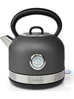 Nedis KAWK310EGY Ανοξείδωτος Βραστήρας 1.7lt 2150W με Ρύθμιση Θερμοκρασίας